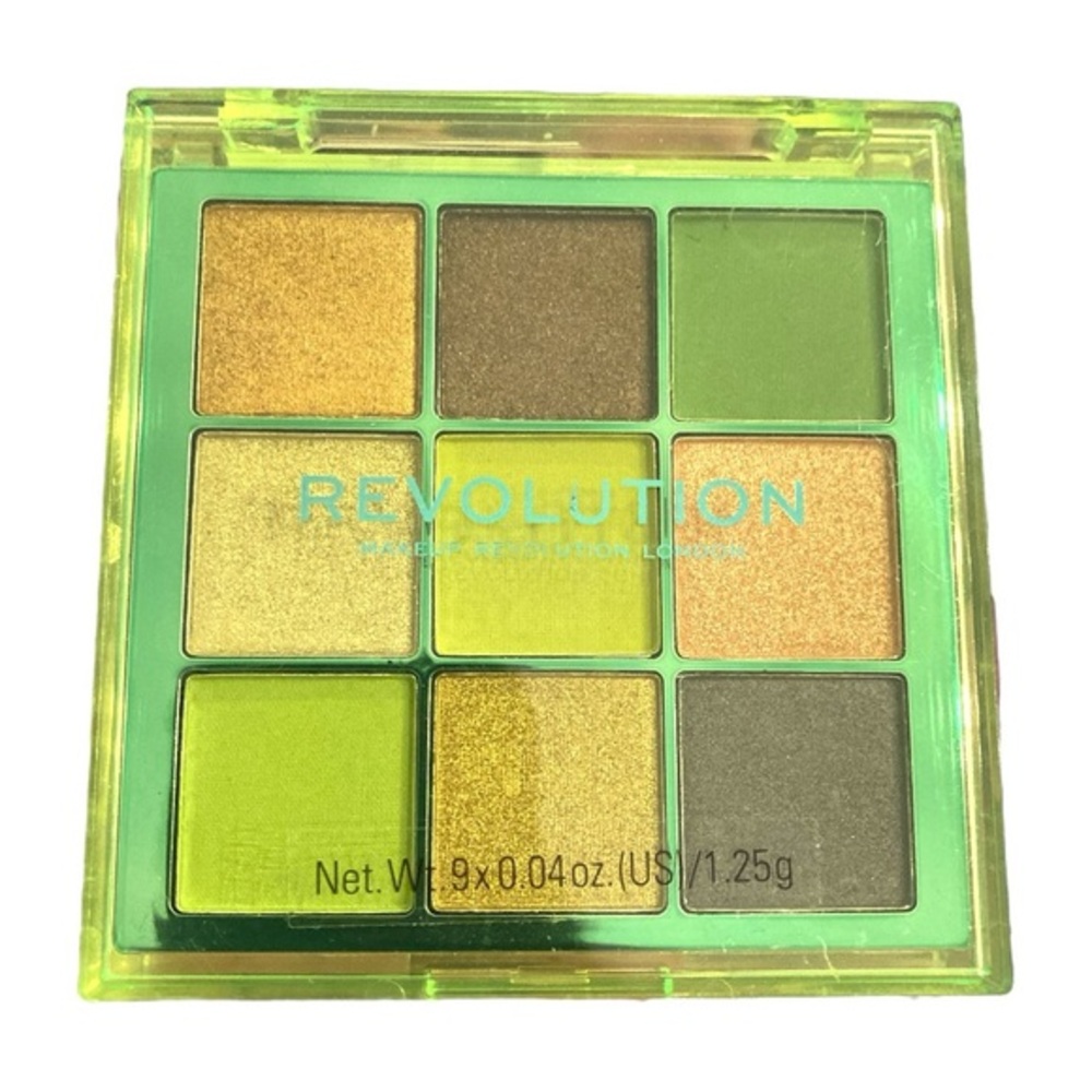 Makeup Revolution Viva Neon Eyeshadow Palette - Up All Night, 9 shades - NIP